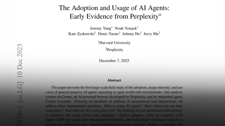 Harvard & Perplexity Just Released a Research Paper on How People Use AI Agents. Here Is What We FoundNow